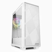 Kući&scaron;te SHARKOON gaming, VS8 White RGB ATX, ventilator 3x120mm