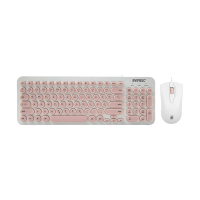Tastatura + mi&scaron; Everest KM-01K Pink , USB, BiH layout