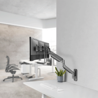 NOSAČ ZA TRI MONITORA GEMBIRD MA-WA3-01, montaža na zid, do 27&rdquo;, up to 6 kg
