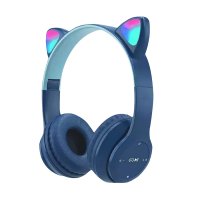 Slu&scaron;alice za djecu bluetooth cat P47M navy blue