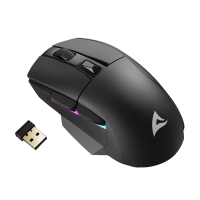 Mi&scaron; SHARKOON gaming wireless/wired Skiller SGM50W Black