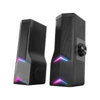 Zvučnici 2.0 gaming RAMPAGE Elegant X10 2.0 Rms Bluetooth 3W*2 RGB Illuminated Multimedia Usb 5V 45dB Gaming Player Speaker, 38928