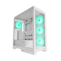 Kući&scaron;te gaming RAMPAGE HYDRA V2 WHITE Type-C+USB3.0 4*ARGB Infinity Fan+Hub E-ATX Exclusive Gaming, 39990