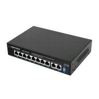 SWITCH 8 PoE + 2 UPLINK ESPERANZA  ETHERNET SWITCH 10/100/1000 MATRIX, ENS108