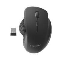 Mi&scaron; GEMBIRD MUSW-6B-02, 6-button wireless optical mouse, black
