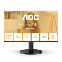 MONITOR AOC 24B3HA2 23.8&rdquo; IPS, 16:9, 1920x1080, 100Hz, 1ms, 250 cd/m2, 1000:1, VGA, HDMI, VESA, Ultra Narrow, 2 W x 2, Black, VESA 3y
