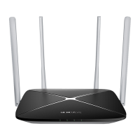 MERCUSYS AC12 AC1200 Dual Band Wireless Router 802.11ac, 4xLAN, 1WAN, 4x5dBi omni directional
