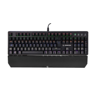 Tastatura gaming RAMPAGE KB-R91 Black USB Rainbow Backlight Water Proof BiH Layout Optical Switch