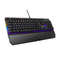 Tastatura gaming RAMPAGE KB-R86 UMBRA Black USB Rainbow Backlit Blue Switch US Layout Mechanical, 40384
