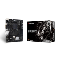 MB BIOSTAR B550MHP, mATX, Soc AM4,  DDR4, M.2, GbE LAN, HDMI, VGA