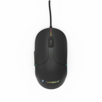 Mi&scaron; GEMBIRD MUS-UL-02, USB, large size illuminated, black, 2400 dpi