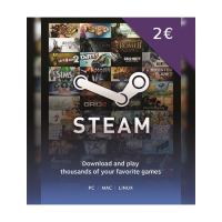Steam gift card 2&euro; - Global
