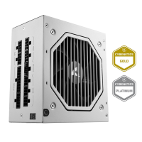 Napojna jedinica SHARKOON gaming Rebel P20 850W WHITE ATX 3.1, LLC+DC-to-DC, Fully-Modular, Cybenetics Gold