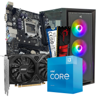 GNC GAMER HYDRA i3-10105 3.70GHz, MB H510, RAM 16GB, 1TB NVMe SSD, RTX 3050 6GB, PSU 500W, GAMING Kući&scaron;te