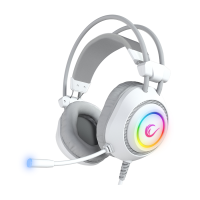 Slu&scaron;alice sa mikrofonom gaming RAMPAGE RM-K19 RAGING PLUS White USB 7.1 Surround RGB LED Gaming Headset with Microphone, 40176