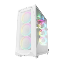 Kući&scaron;te SHARKOON gaming, REV300 White, RGB, E-ATX, ventilator 3x140mm, 4x120 mm