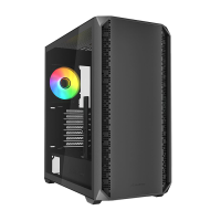 Kući&scaron;te SHARKOON gaming, AK2 RGB Black ATX, ventilator 2x120mm