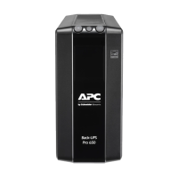 Back-UPS Pro APC, 650VA/390W, Tower, 230V, 6x IEC C13 utičnica, AVR, LCD, zamjenjiva baterija, BR650MI