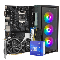 GNC GAMER CROWN i5-10400F, H510, RAM 32 GB DDR4, 1TB SSD, RTX 3050 8GB, PSU 550W, kući&scaron;te gaming