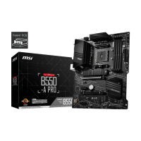 MSI Main Board Desktop B550-A PRO (AM4, 4xDDR4, 1xPCI-Ex16, 2xPCI-Ex1, USB3.2, 6xSATA III,2xM.2, DP, HDMI)