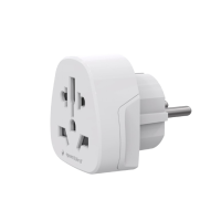 GEMBIRD univerzalni AC strujni adapter World to EU power adapter plug, 15A, A-AC-EUMINTF